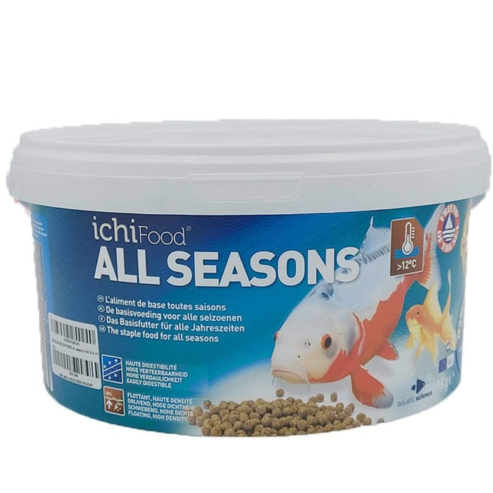 Aquatic Sciences Nourriture Ichi Food All Seasons - Mini 2-3mm 1kg - Aliment de base toutes saisons de qualité 5425009254240 ICFALL201B