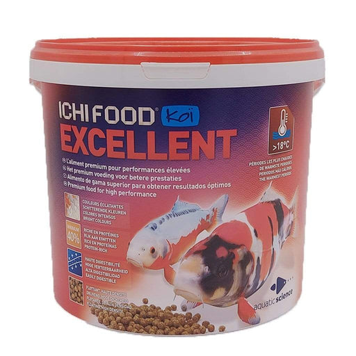 Aquatic Sciences Nourriture Ichi Food Excellent - Medium 4-5mm 2kg - Aliment haut de gamme pour performances élevées 5425009255421 ICFEXC402B