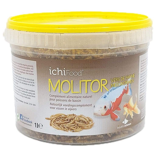 Aquatic Sciences Nourriture Ichi Food Molitor (vers de farine) - 1litre - Complément alimentaire 5425030684375 ICFMOL001B