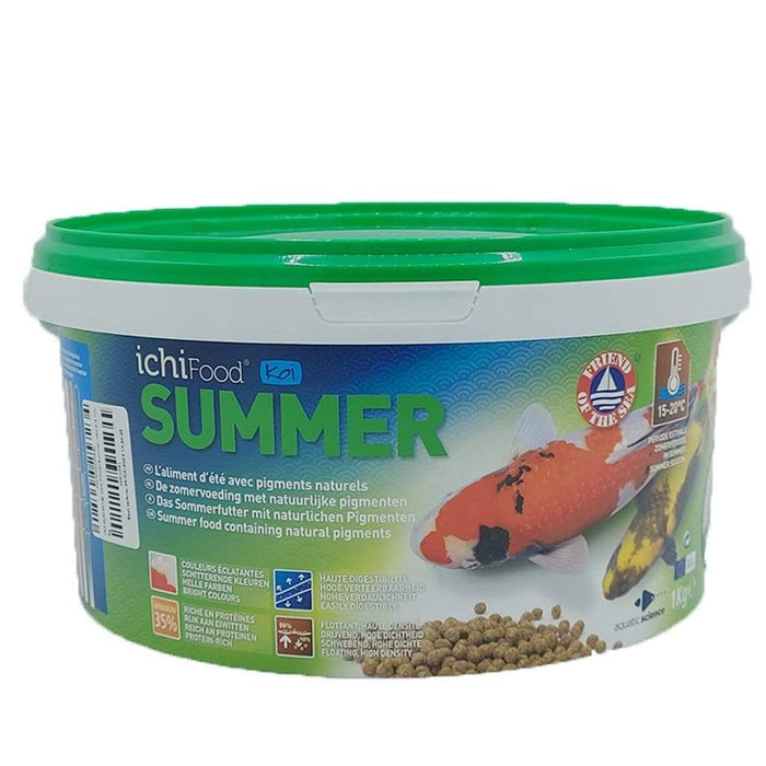 Aquatic Sciences Nourriture Ichi Food Summer - Maxi 6-7mm 1kg - Aliment d'été avec pigments naturels 5425009257630 ICFSUM601B