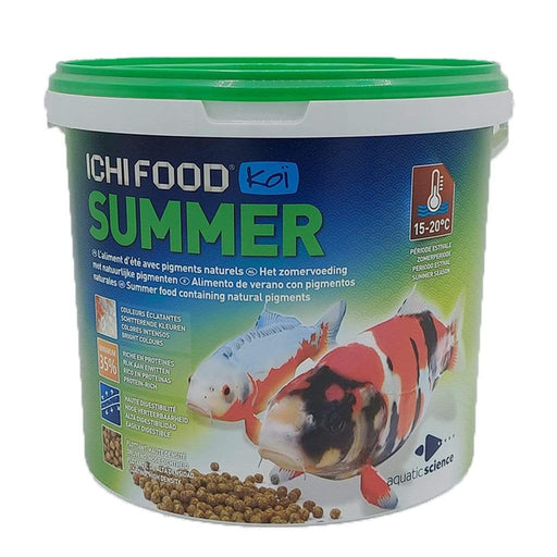 Aquatic Sciences Nourriture Ichi Food Summer - Maxi 6-7mm 2kg - Aliment d'été avec pigments naturels 5425009257623 ICFSUM602B