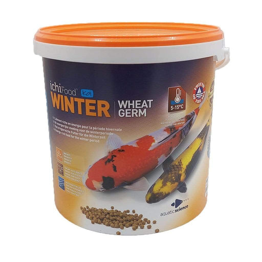 Aquatic Sciences Nourriture Ichi Food Winter Coulante - Medium 4-5mm 4kg - Aliment riche en énergie pour période hivernale ICFWIN404N