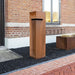 Aquigarden Ivar - Boite aux lettres en acier corten très élégante - 1.2m x 0.35m x 0.35m IVC1.1