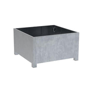 Aquigarden Jardinière en acier galvanisé - Vadim 1.4m x 1.4m x 0,8m vs3.1