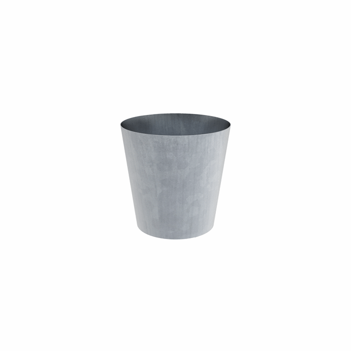 Aquigarden Jardinière en acier galvanisé - Vaza 0.8m x 0.8m vsa2