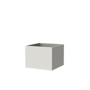 Aquigarden Jardinière en béton polymère - Banco 0.8m x 0.8m x 0,6m bt6.1