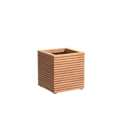 Aquigarden Jardinière en bois exotique - Malaga Rhombus 0.6m x 0.6m x 0.60m HRS8