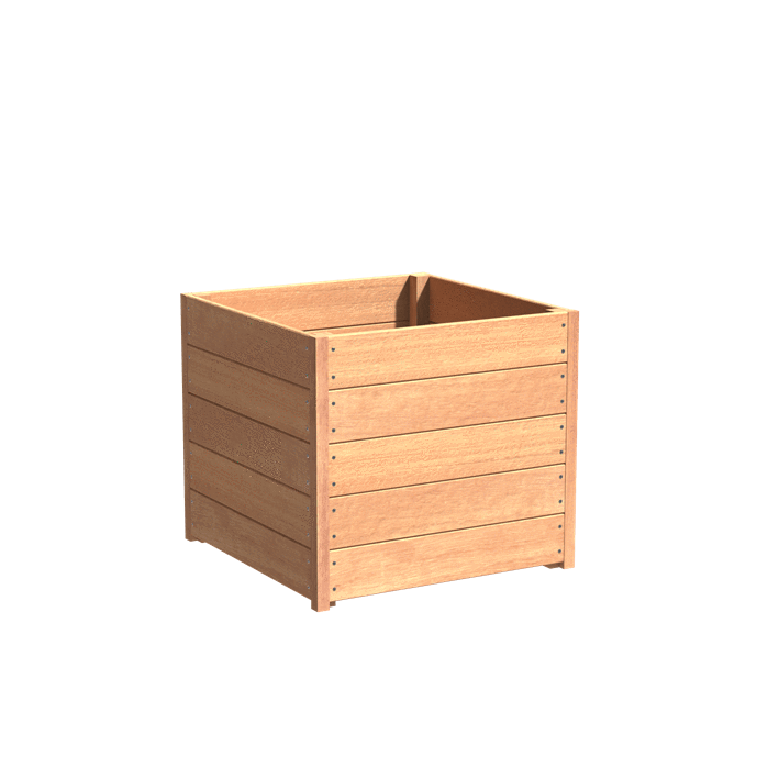Aquigarden Jardinière en bois exotique - Sevilla 0.8m x 0.8m x 0.71m HS6.1