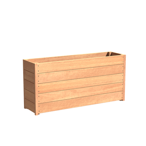 Aquigarden Jardinière en bois exotique - Sevilla 1.5m x 0.4m x 0.71m HS24.1