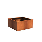 Aquigarden Jardinière en corten - Andes carré 1.2m x 1.2m x0.6m ca4.2