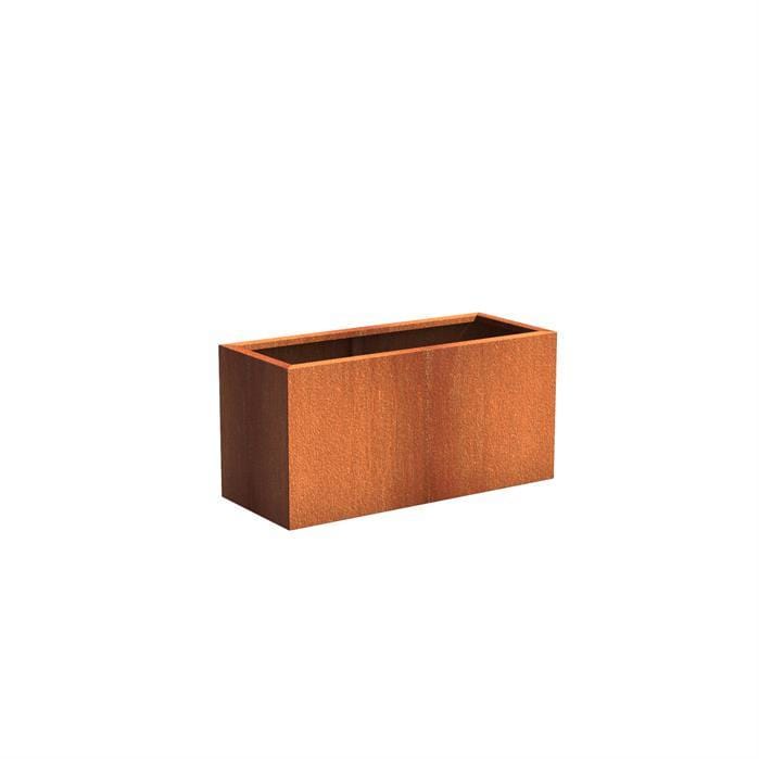 Aquigarden Jardinière en corten - Andes rectangulaire 1.2m x 0.5m x 0.6m ca22.2