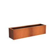 Aquigarden Jardinière en corten - Andes rectangulaire 2m x 0.5m x0.5m ca23