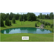 Aquipond Solutions pour étang naturel Aquipond Blue Lake 10 - 1kg (10 sachets) jusqu'à 10000M² - Colorant naturel pour lutter contre les algues et plantes invasives