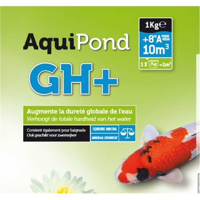 Aquipond Traitements AQUIPOND GH+ 1KG - EQUILIBRE / MINERAUX POUR BASSIN 5425030687567 NEOAQF101E