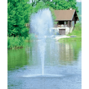 Aquitechnics Aérateurs de bassin Flostyle 1CV 3phases - Rubis (Geyser) Flostyle 1CV - Ajutage au choix - Jet d'eau flottant alliant bienfaits et élégance JPR0103