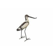 Arrosoir & Persil Avocette - Oiseau décoratif en métal recyclé 12003