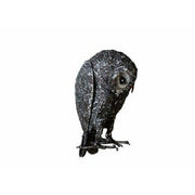 Arrosoir & Persil Bébé chouette - Oiseau décoratif en métal recyclé 12011