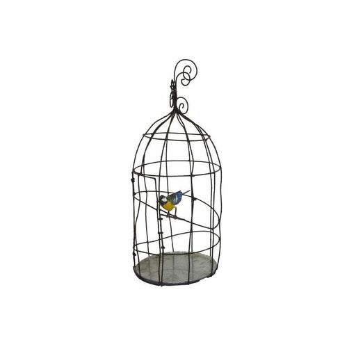 Arrosoir & Persil Cage GM (avec un oiseau offert) - Animal décoratif en métal recyclé 23704