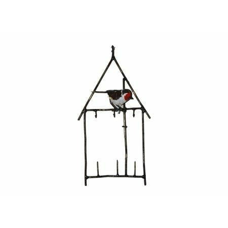 Arrosoir & Persil Chardonneret élégant – porte graisse modèle maison - Accessoire décoratif pour oiseaux 20210