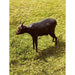 Arrosoir & Persil Chèvre debout - Animal décoratif en métal recyclé CHEVREDEBOUT