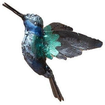 Arrosoir & Persil Colibri - Oiseau décoratif en métal recyclé 12010