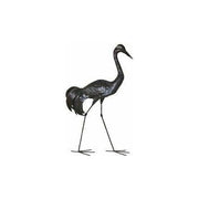 Arrosoir & Persil Grue commune - Oiseau décoratif en métal recyclé 12016