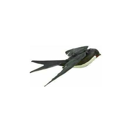 Arrosoir & Persil Hirondelle en vol - Oiseau décoratif en métal recyclé 11300