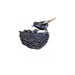 Arrosoir & Persil Nid rouge queue - Oiseau décoratif en métal recyclé 11102