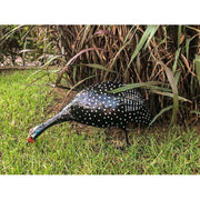 Arrosoir & Persil Pintade picore - Oiseau décoratif en métal recyclé 13008