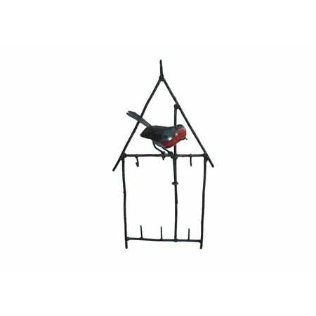 Arrosoir & Persil Rouge gorge – porte graisse modèle maison - Accessoire décoratif pour oiseaux 20213