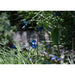 Arrosoir & Persil Tuteur 3 Papillons Bleus - Oiseau décoratif en métal recyclé TUTPAPB