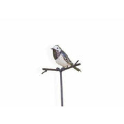 Arrosoir & Persil Tuteur Bergeronnette - Oiseau décoratif en métal recyclé 15001