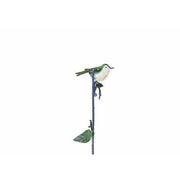 Arrosoir & Persil Tuteur jardinière Roitelet - Oiseau décoratif en métal recyclé 15032