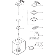 Biorb by Oase Aquariums Pièces détachées pour biOrb FLOW 15 LED noir