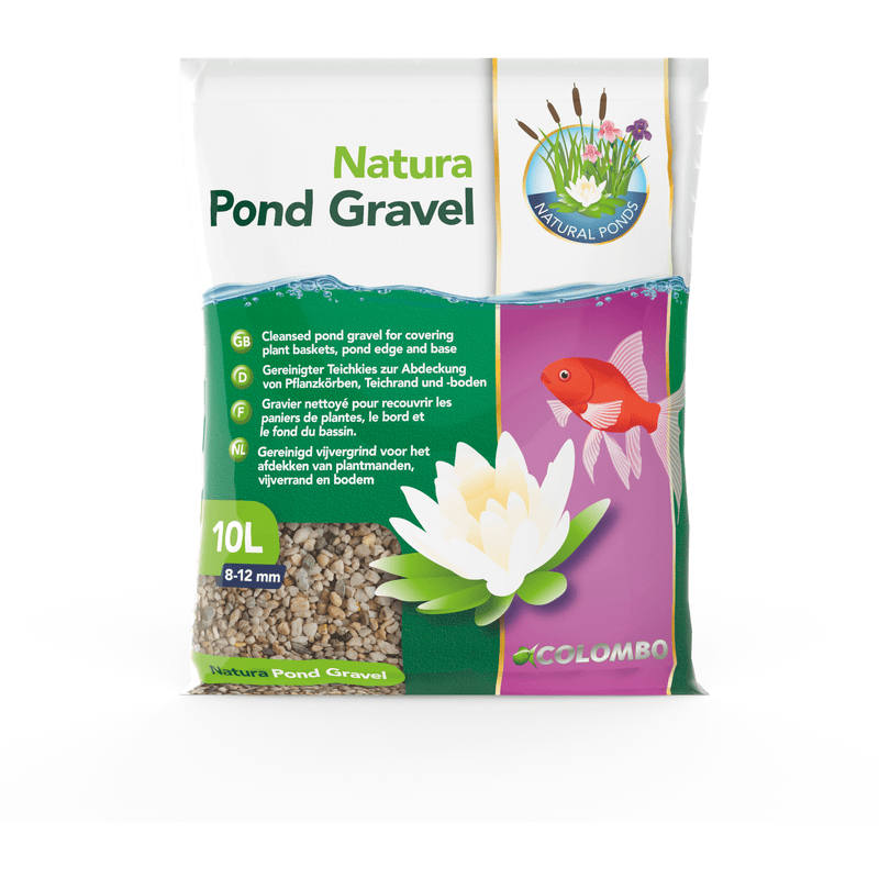 Colombo Substrats 8-12MM Natura Gravel - Gravier nettoyé 15kg/10litres 05030060