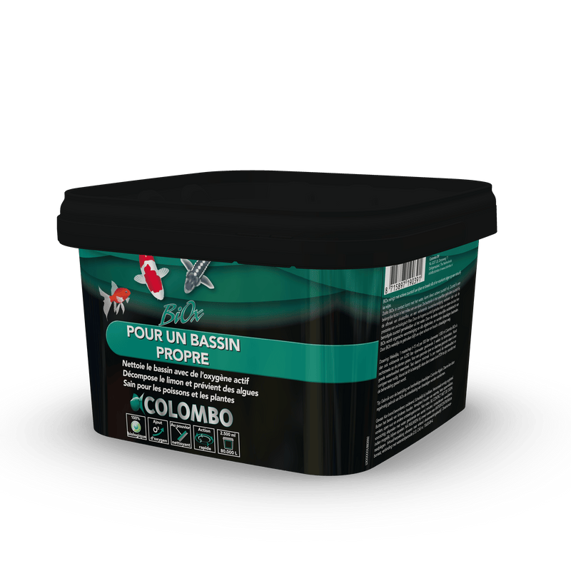 Colombo Produits d'entretien BiOx 2500ml/80.000litres - Oxygène actif pour nettoyer le bassin - Colombo 8715897190391 05020199