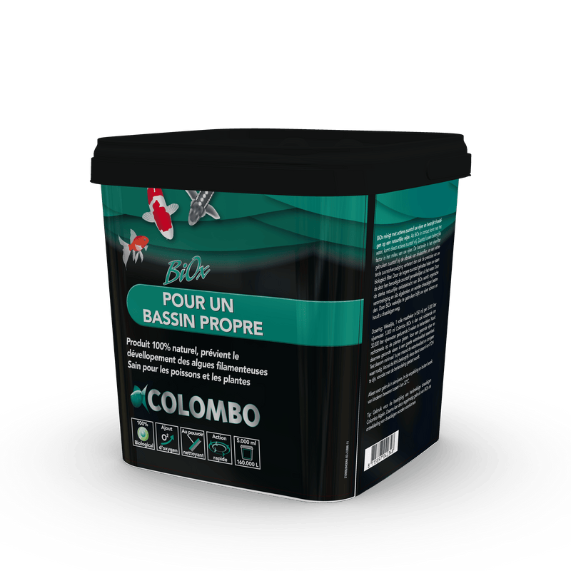 Colombo Produits d'entretien BiOx 5000ml/160.000litres - Oxygène actif pour nettoyer le bassin - Colombo 8715897042348 05020210