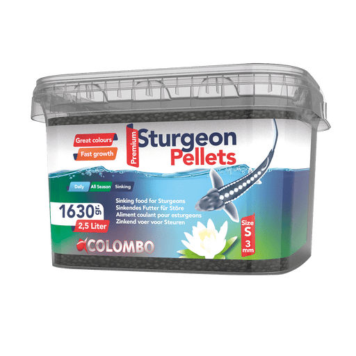 Colombo Nourriture pour poissons Colombo Esturgeon Food 2.5L - Small 3MM 8715897316609 03050760