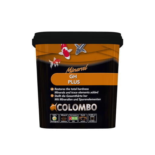 Colombo Duretés Colombo GH+ 5000ml - Augmente la dureté totale 8715897041938 05020130