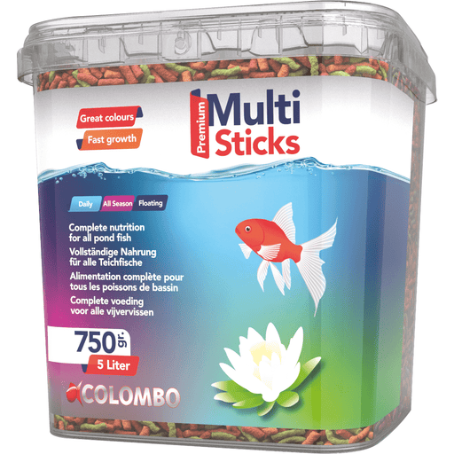 Colombo Nourriture pour poissons Colombo Multi Sticks 5L - Aliments pour poissons 8715897316555 03050735