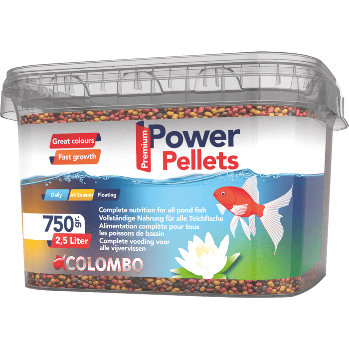 Colombo Nourriture pour poissons Colombo Power Pellet 2,5L - Aliments pour poissons 8715897316579 03050745
