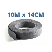ECOO Bordures de bassin Ecolat enroulée Gris - 10M x 14CM x  0.7CM - Bordure de bassin ECOO 5400929504934 55061