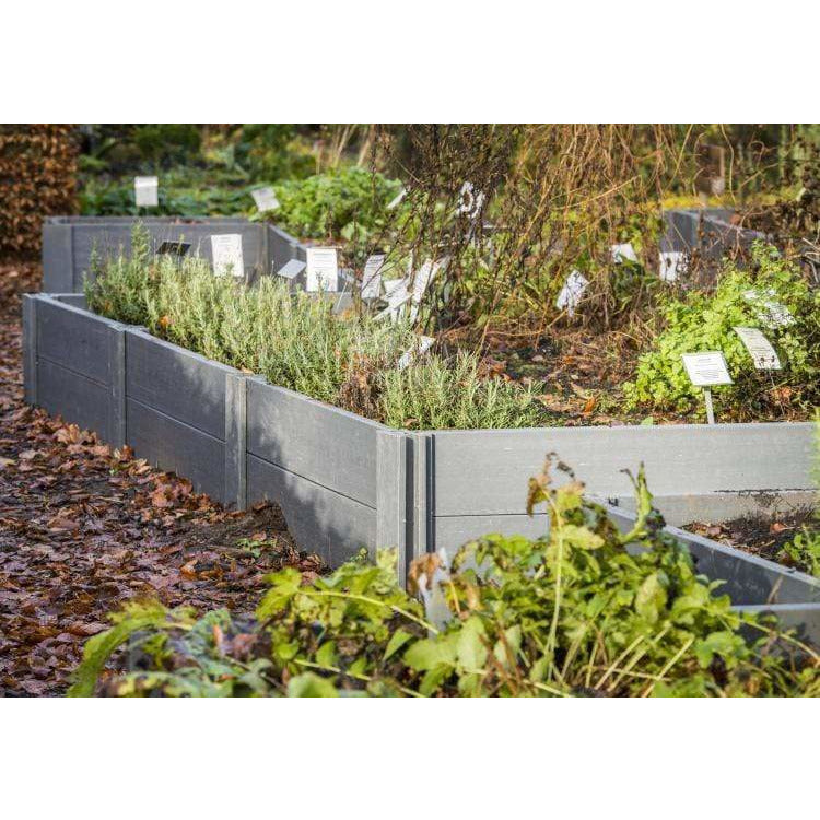 ECOO Bordures de bassin Ecoplanc Connect - 22CM x 15CM x 11.5CM - Connexion pour profil pour jardin ECOO 5400909502080 700250
