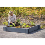 ECOO Bordures de bassin Ecoplanc profil creux - 200CM x 22CM x 4CM - Profil pour jardin ECOO 5400909021185 EP2/22