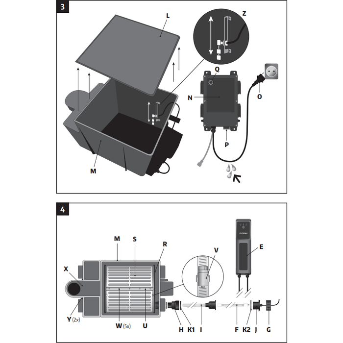 Filtreau Filtres à tambour Drum-Filter avec UV 40W Amalgame - Filtreau