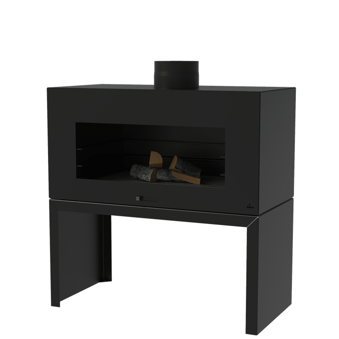 Forno Cooking Cheminées Enok Hr Coating- 1m x 0.5m x 1m BK2GA.200