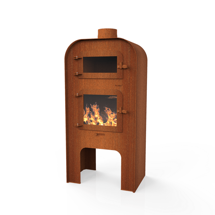 Forno Cooking Forno Cooking - Feux de jardin - GA1DP.200 + door + pizza - 0.75m x 0.5m x 1.5m GA1DP.200