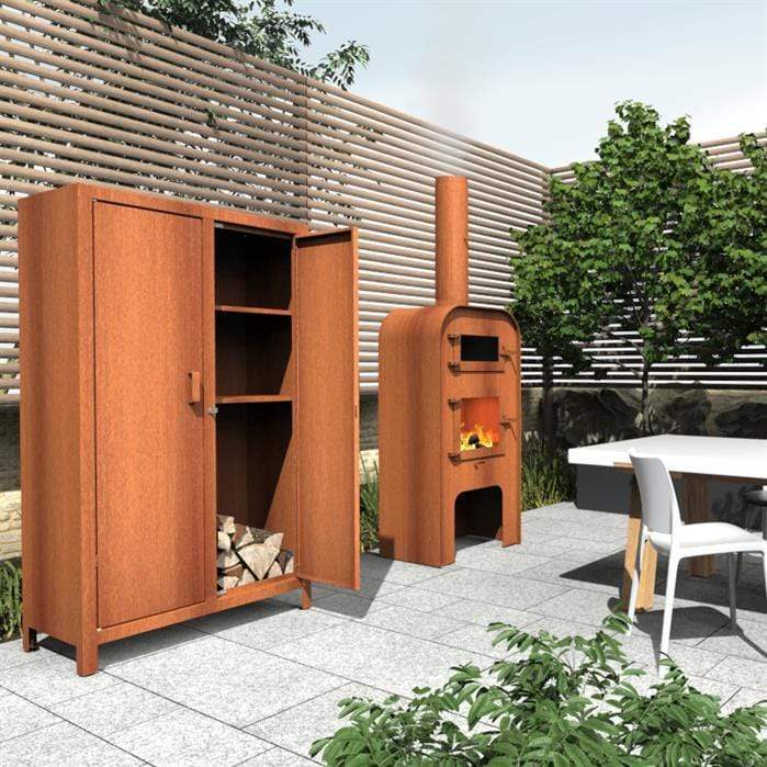 Forno Cooking Forno Cooking - Feux de jardin - GA1DP.200 + door + pizza - 0.75m x 0.5m x 1.5m GA1DP.200
