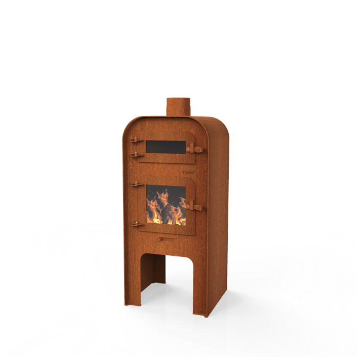Forno Cooking Forno Cooking - Feux de jardin - GA2DP.150 + door + pizza - 0.55m x 0.49m x 1.2m GA2DP.150