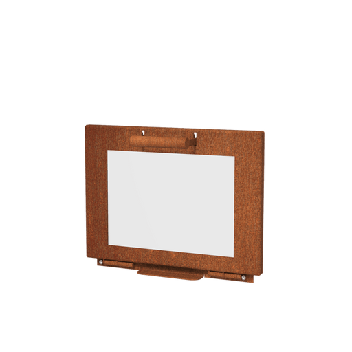 Forno Cooking Porte de cheminées en acier corten - Stig - 0.45m x 0.01m x 0.4m BGDS1